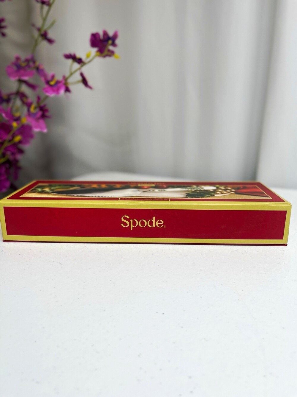 Spode Christmas Tree Cake Slice Server 10.5” XT1104-X New in Box